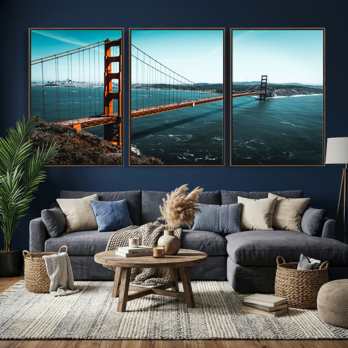 Golden Gate Bridge Wall Art Canvas Print – San Francisco