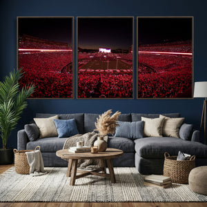 Sanford Stadium Wall Art Canvas Print – Georgia Bulldogs