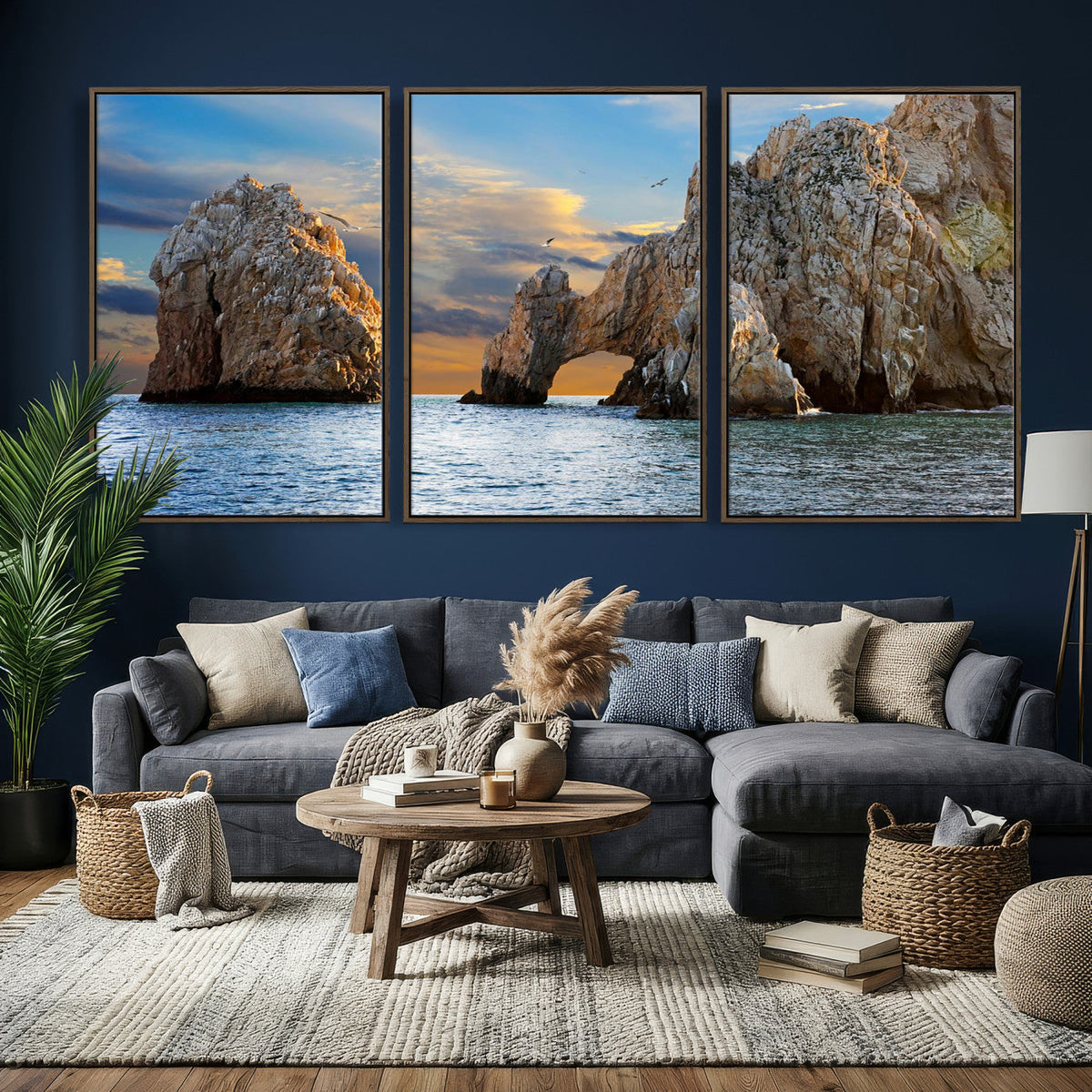 The Arch Cabo San Lucas Ocean Arch Wall Art Canvas Print,