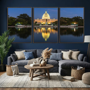 US Capitol Building Wall Art Canvas Print – Washington DC