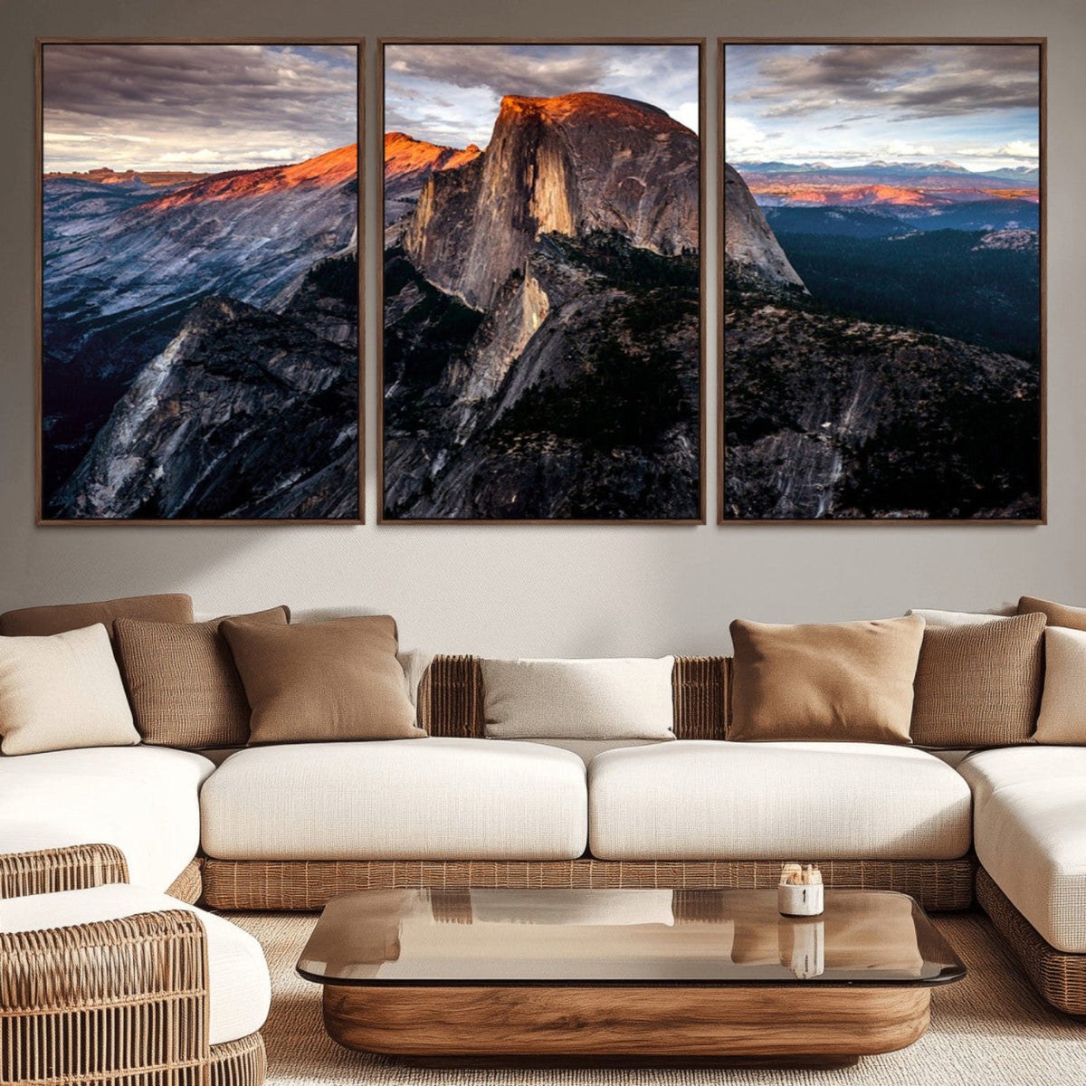 Half Dome Yosemite Wall Art – Majestic Mountain Landscape