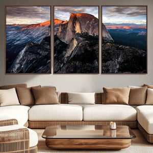 Half Dome Yosemite Wall Art – Majestic Mountain Landscape