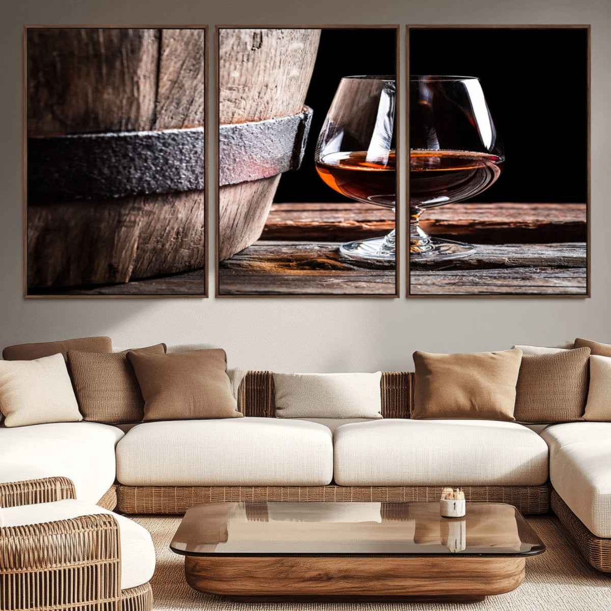 Scots Whiskey Wall Art Canvas Print