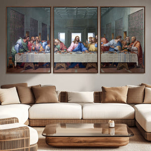 The Last Supper Multi Panel Canvas Wall Art