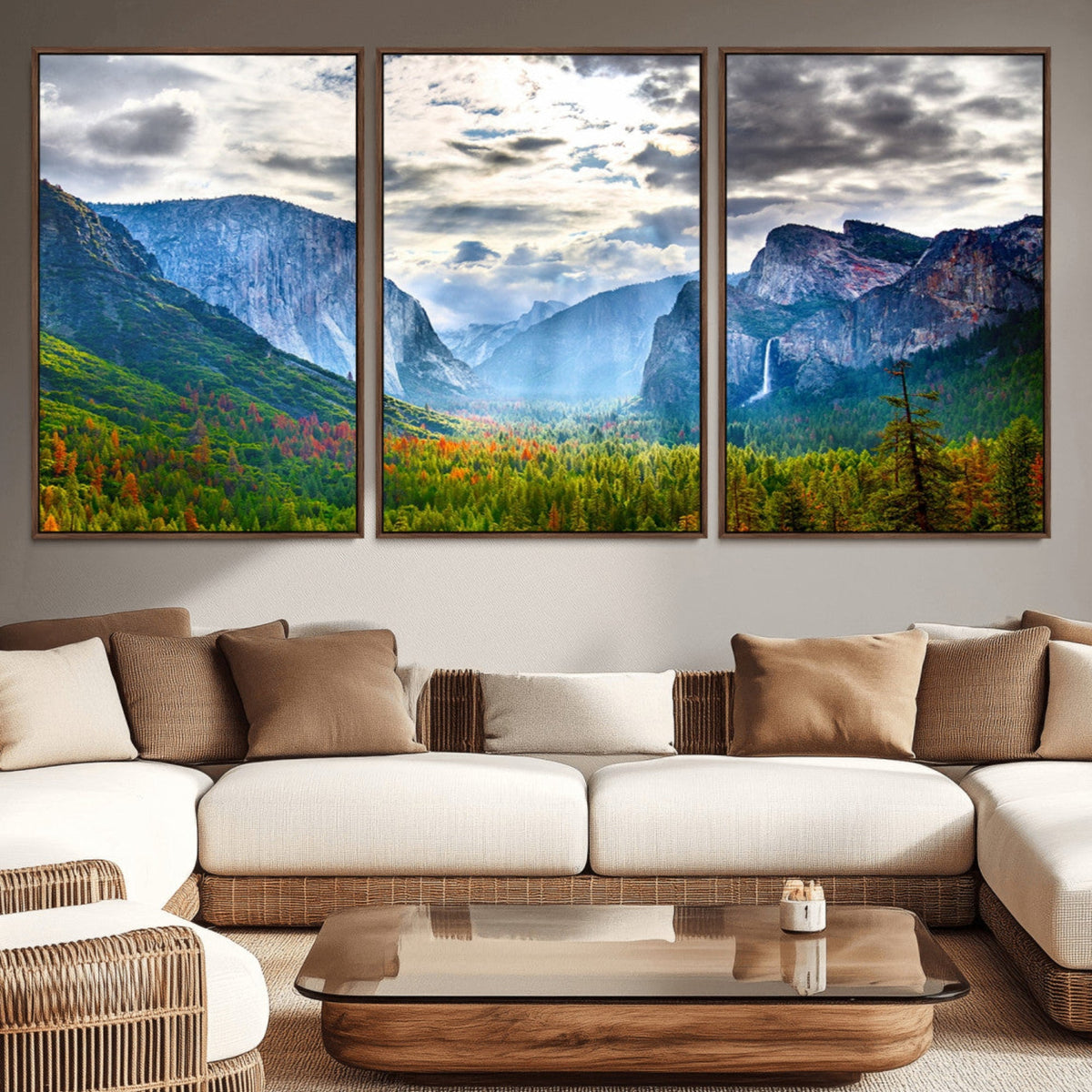 Yosemite National Park El Capitan Landscape Wall Art,