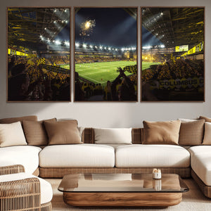 Columbus Crew Soccer Team Print - Columbus Crew Stadium Wall