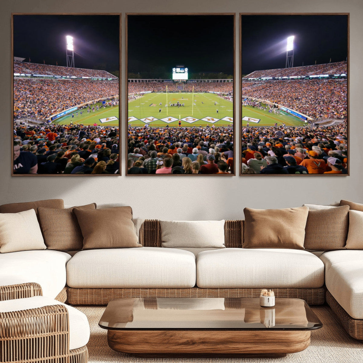 Virginia Cavaliers Football Team Print - Charlottesville