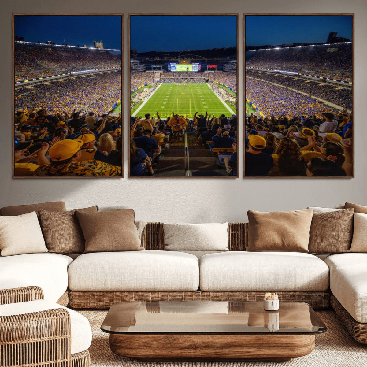 Pittsburgh Panthers Football Team Print - Pittsburgh