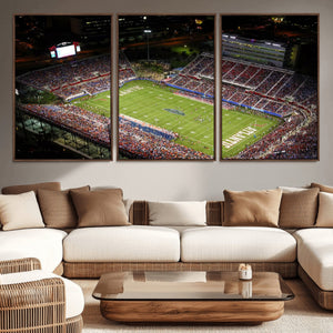 Florida Atlantic University Owls Canvas Print, Football Team