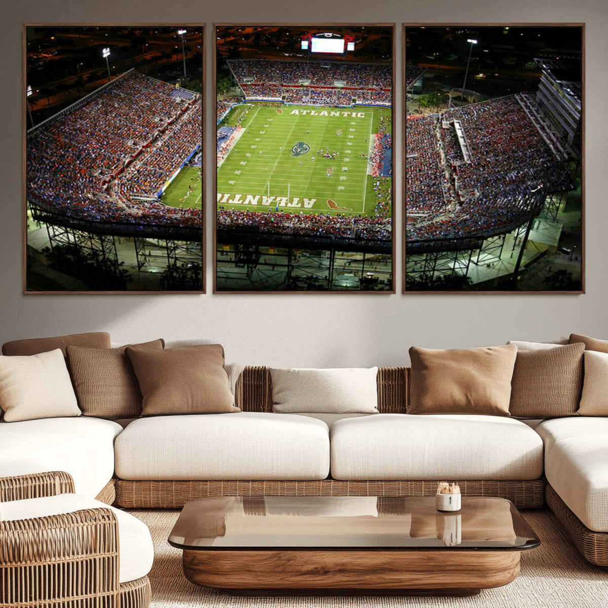 Florida Atlantic University Owls Football Team Print - Boca