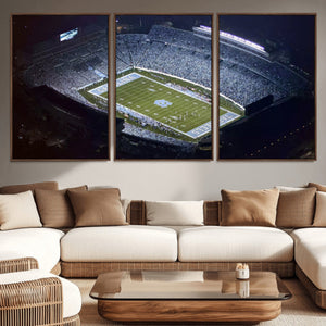 University of North Carolina Tar Heels Football Team Print -