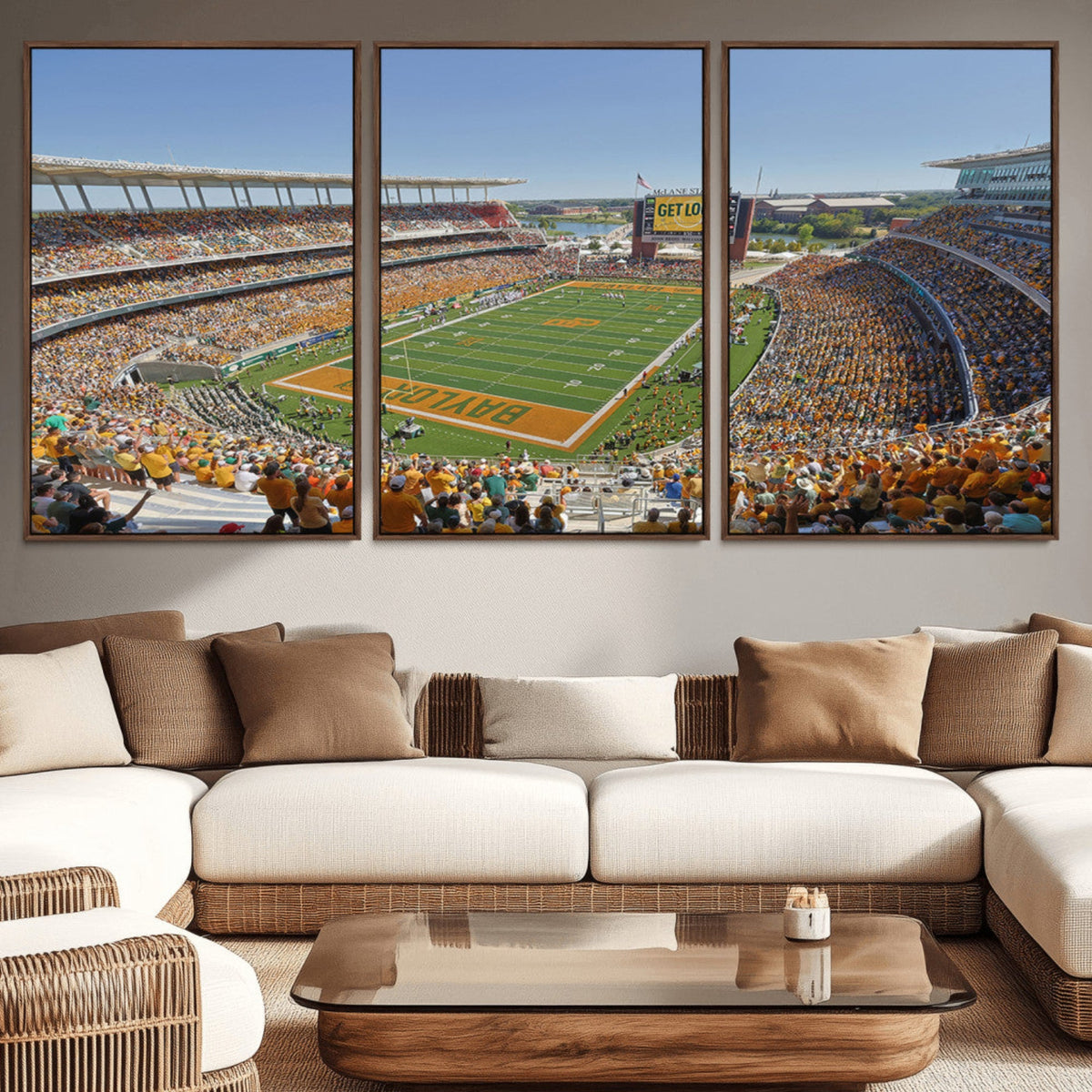 Baylor University Bears Football Team Print - Waco McLane