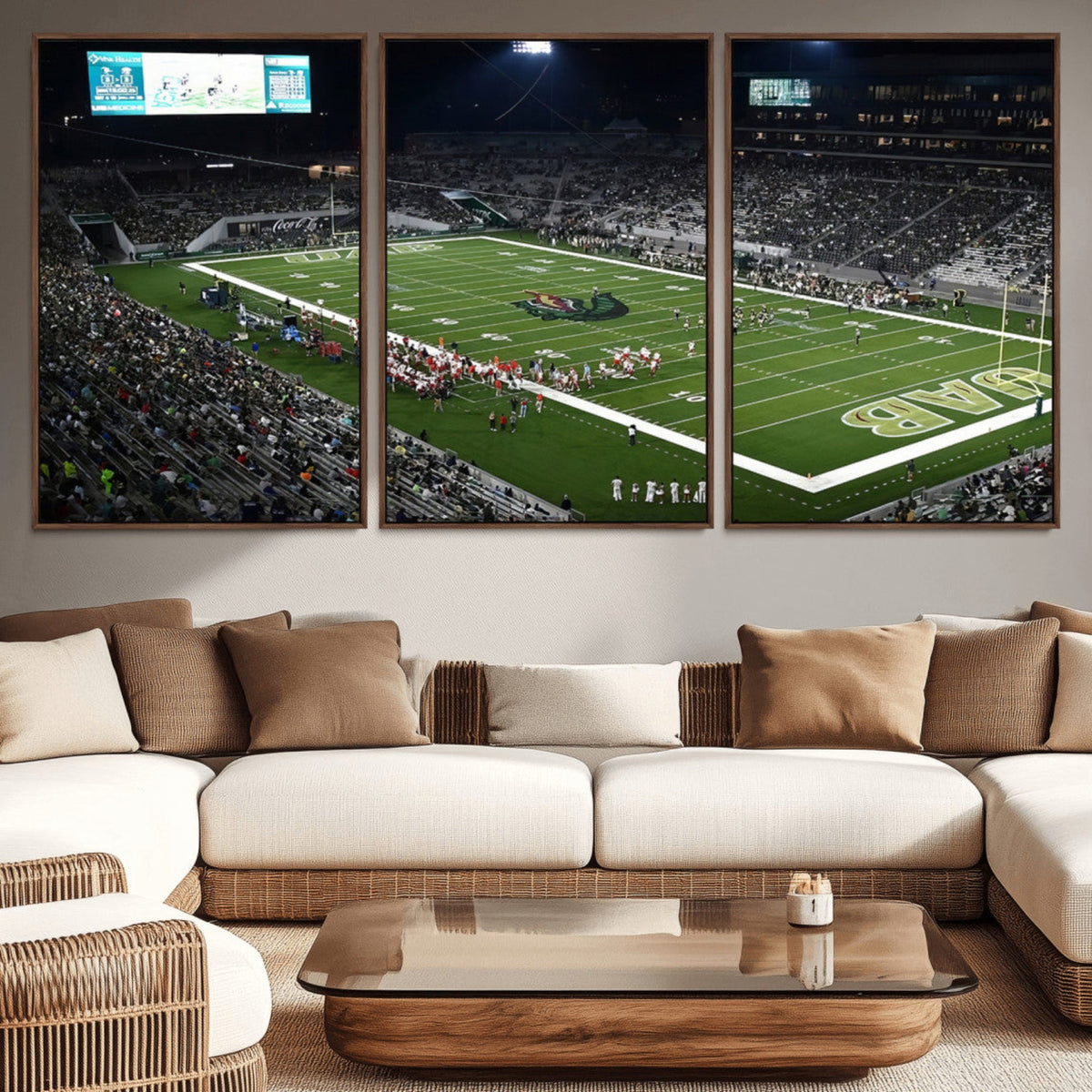 UAB Blazers Football Team Print - Birmingham Protective