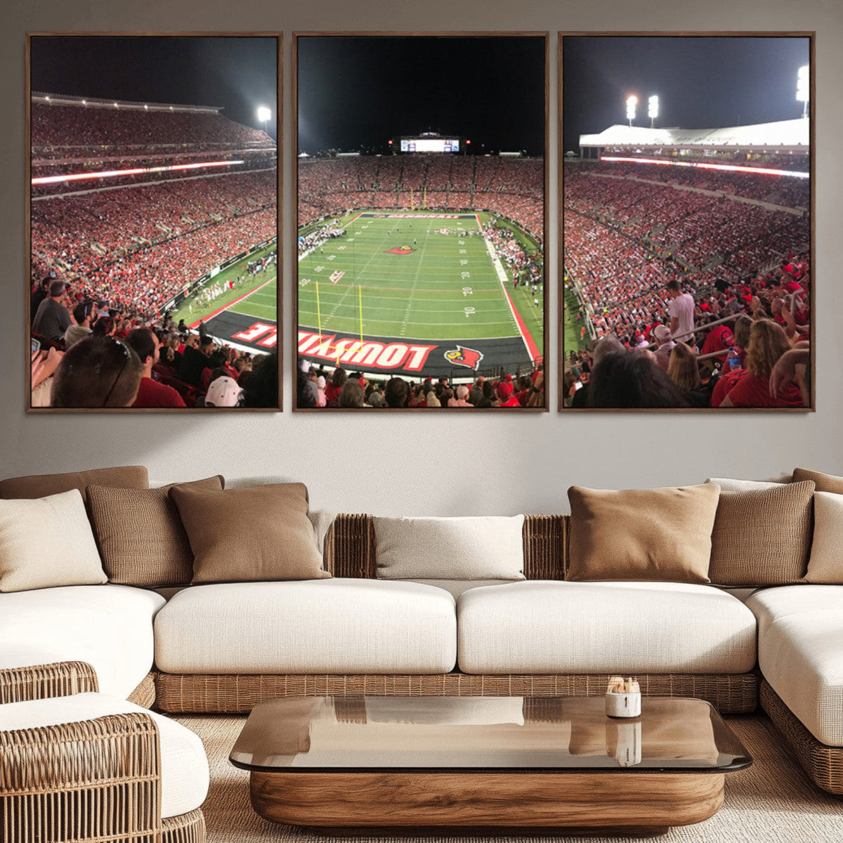 University of Louisville Cardinals Football Team Print -