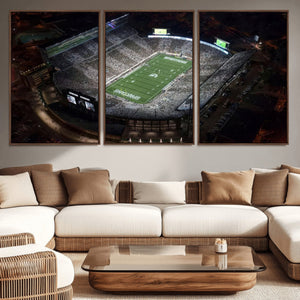 Michigan State Spartans Football Team Print - East Lansing