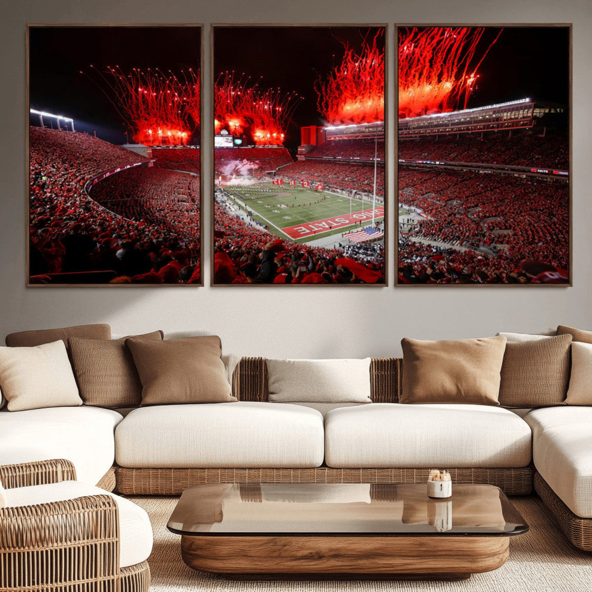 Ohio State University Buckeyes Football Team Print -
