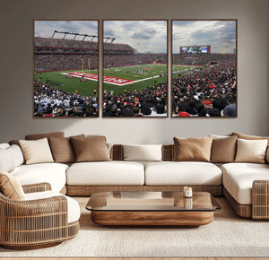 Rutgers Scarlet Knights Football Team Print - SHI Stadium,