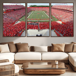 Rutgers Scarlet Knights Football Team Print - Piscataway SHI