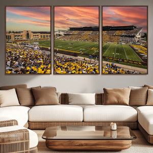 University of Wyoming Cowboys Football Team Print - Laramie