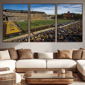 University of Wyoming Cowboys Football Team Print - Laramie