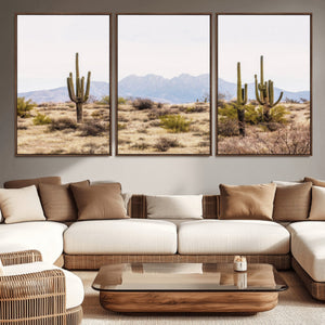 Arizona Desert Wall Art Print | Arizona Desert Canvas Print