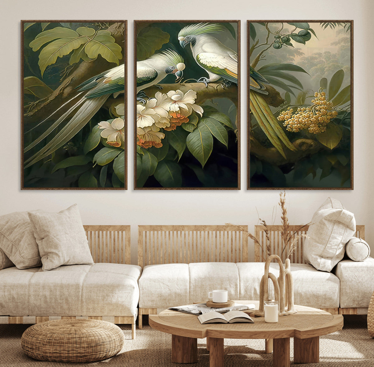 Tropical Paradise Print Wall Art Stunning Artwork of a
