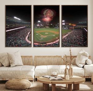 Fireworks at Angel Stadium – Los Angeles Angels Canvas