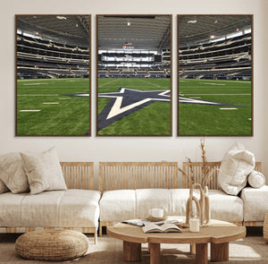 Dallas Cowboys Football Team Print - Arlington AT&T Stadium