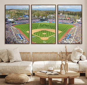 Citi Field Wall Art Print | 3-Panel New York Mets Baseball