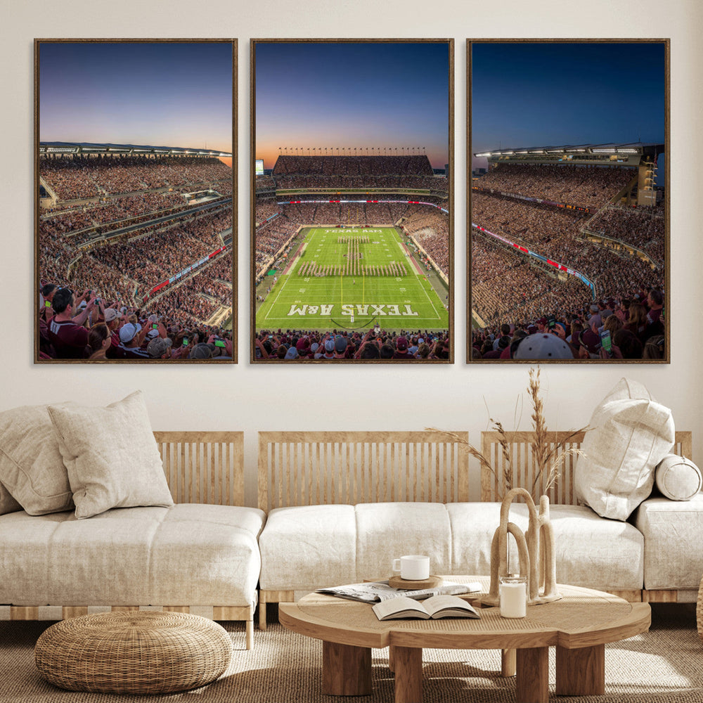 Kyle Field Wall Art Print | Large Texas A&M Aggies Football