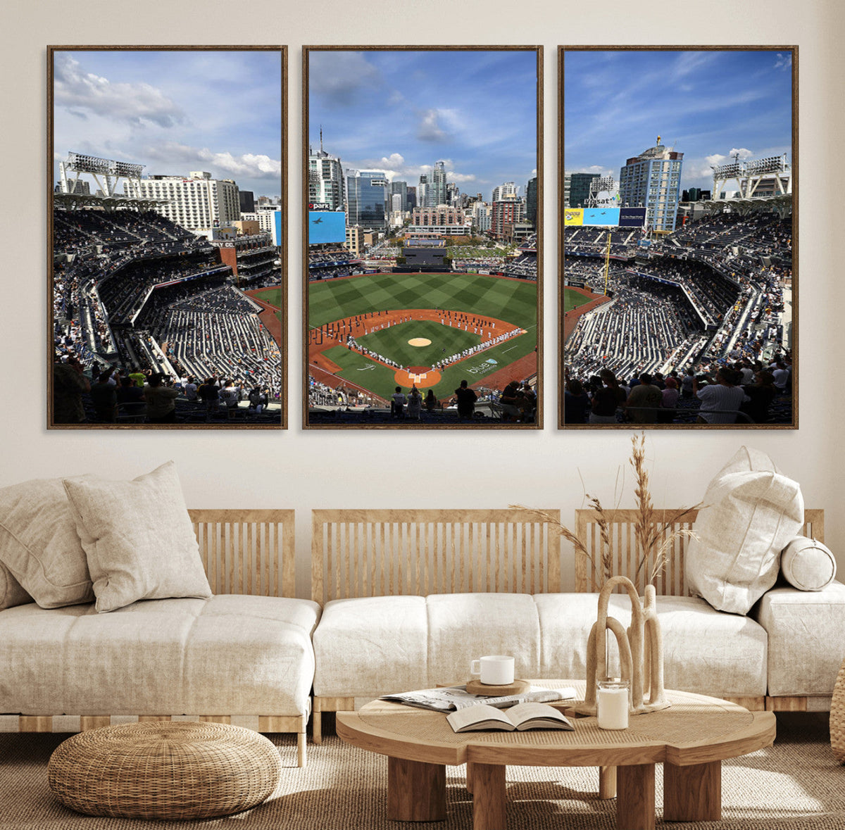 San Diego Padres Baseball Team Print - Petco Park Stadium