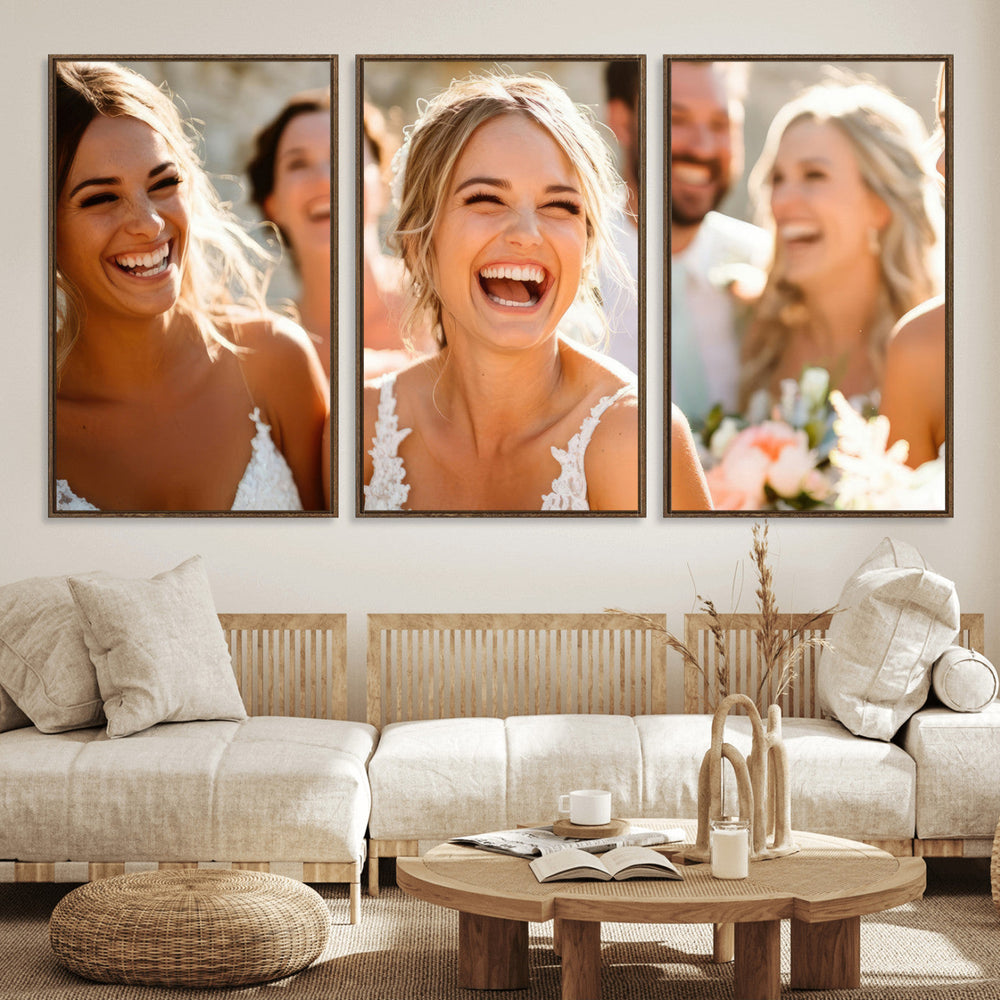 Custom Canvas Print, Personalized Photo Wall Art Unique