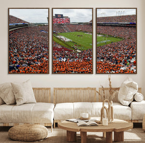 Jordan-Hare Stadium Wall Art Canvas Print, College Sports