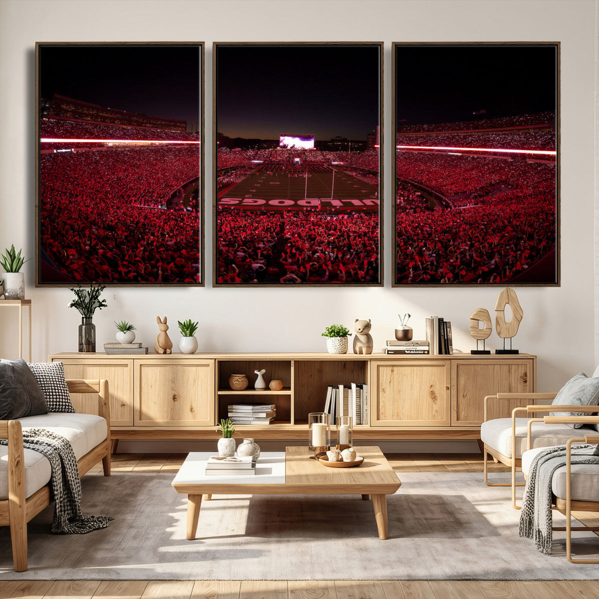 Sanford Stadium Wall Art Canvas Print – Georgia Bulldogs