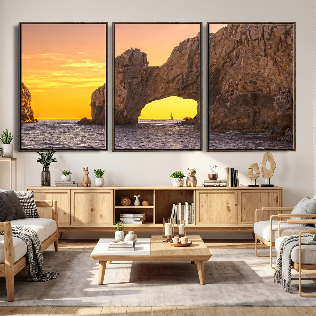 El Arco Cabo San Lucas Ocean Arch Wall Art Canvas Print