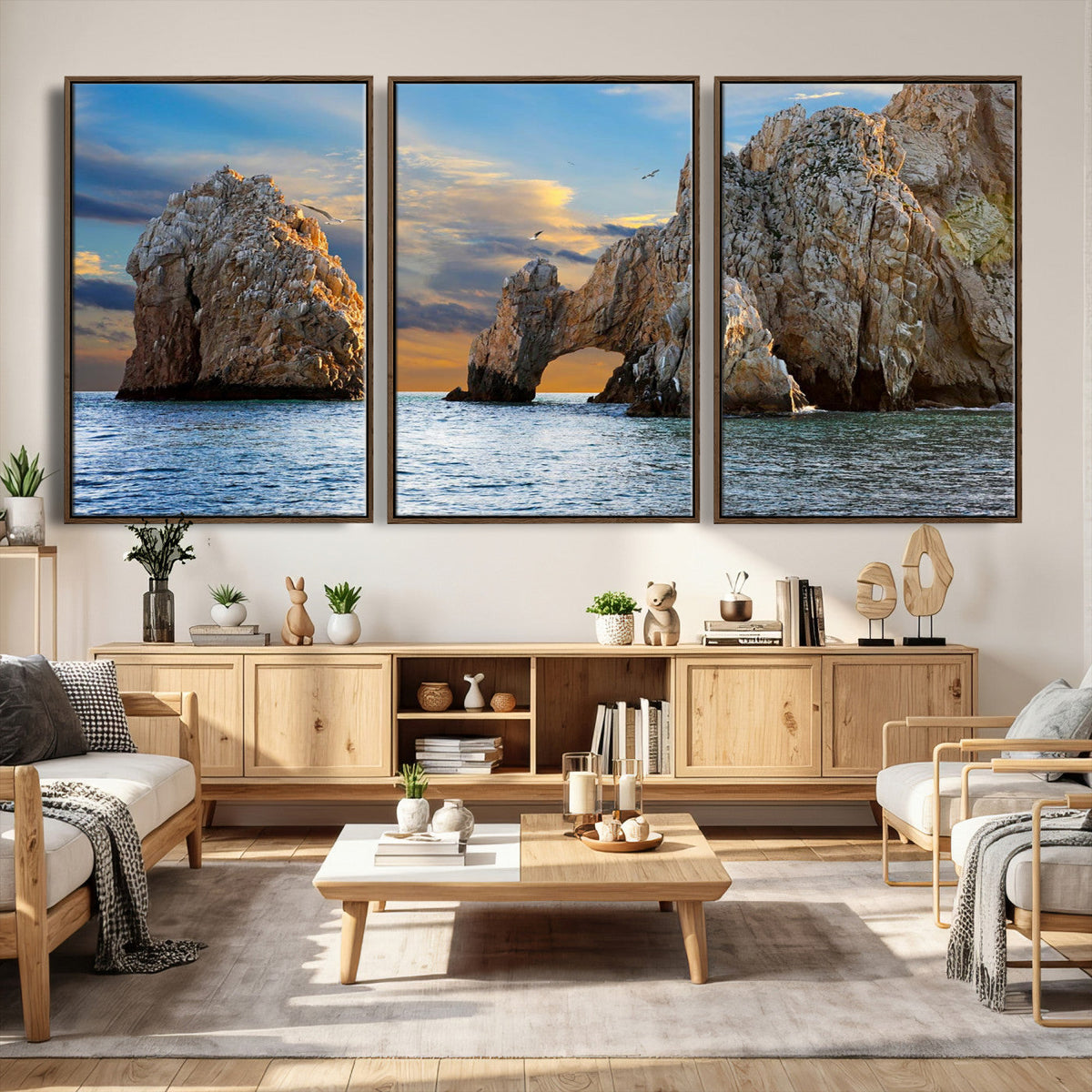 The Arch Cabo San Lucas Ocean Arch Wall Art Canvas Print,