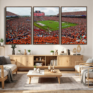 Auburn Stadium Wall Art Canvas Print, Jordan Hare Stadium