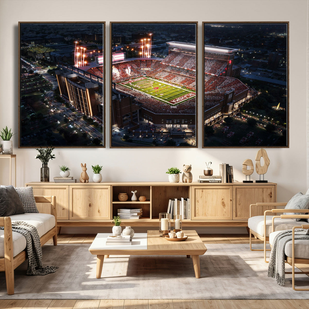 Oklahoma Memorial Stadium - Gaylord Memorial Stadium Wall
