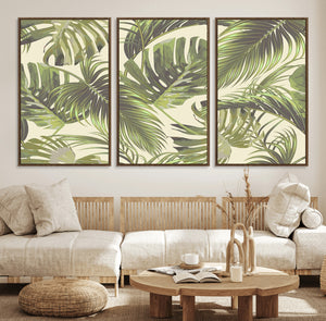 Palm Leaves Canvas Print