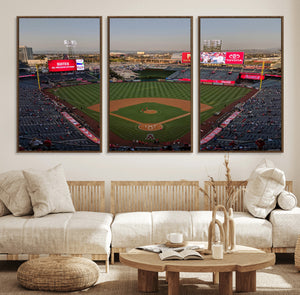 Los Angeles Angels Baseball Canvas Print - Anaheim Angel