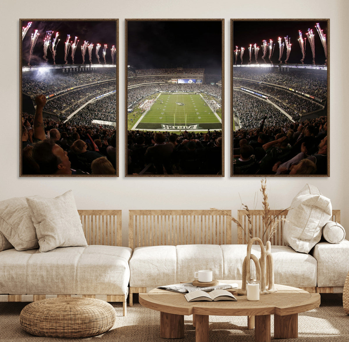 Eagles Field Stadium Wall Art - Philadelphia Eagles Football