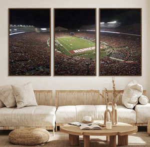 Wisconsin Badgers Football Team Print - Madison Camp Randall