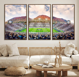 Brigham Young University Cougars Football Team Print - Provo
