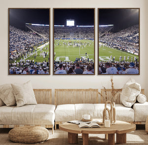 Brigham Young University Cougars Football Print Canvas -
