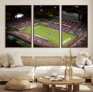Florida Atlantic University Owls Canvas Print, Football Team