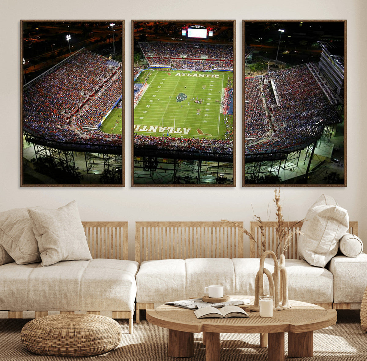 Florida Atlantic University Owls Football Team Print - Boca