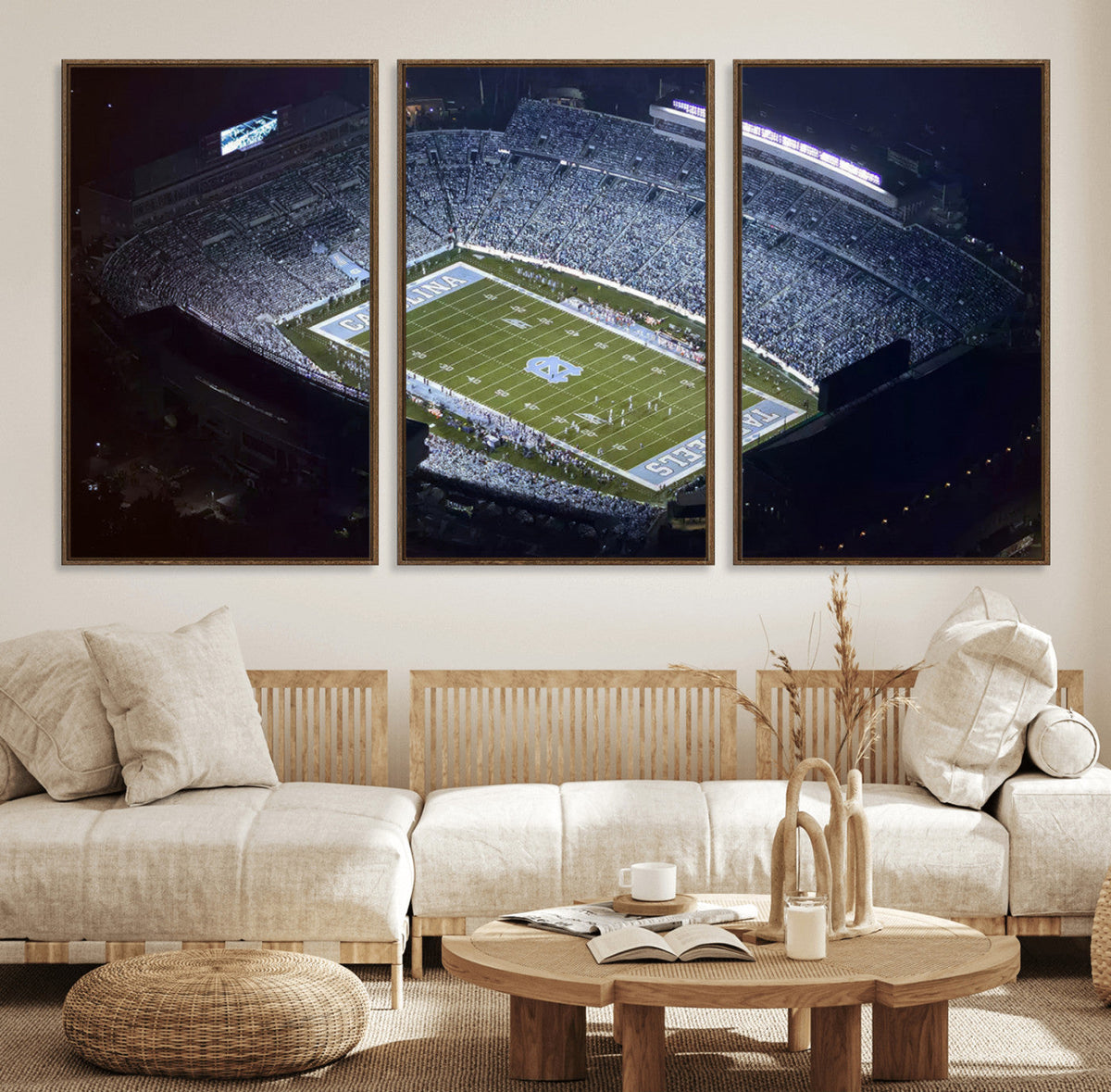 University of North Carolina Tar Heels Football Team Print -