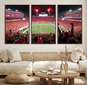 University of Nebraska Cornhuskers Football Team Print -