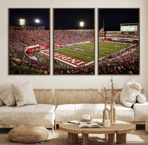 Indiana University Hoosiers Football Team Print Canvas -