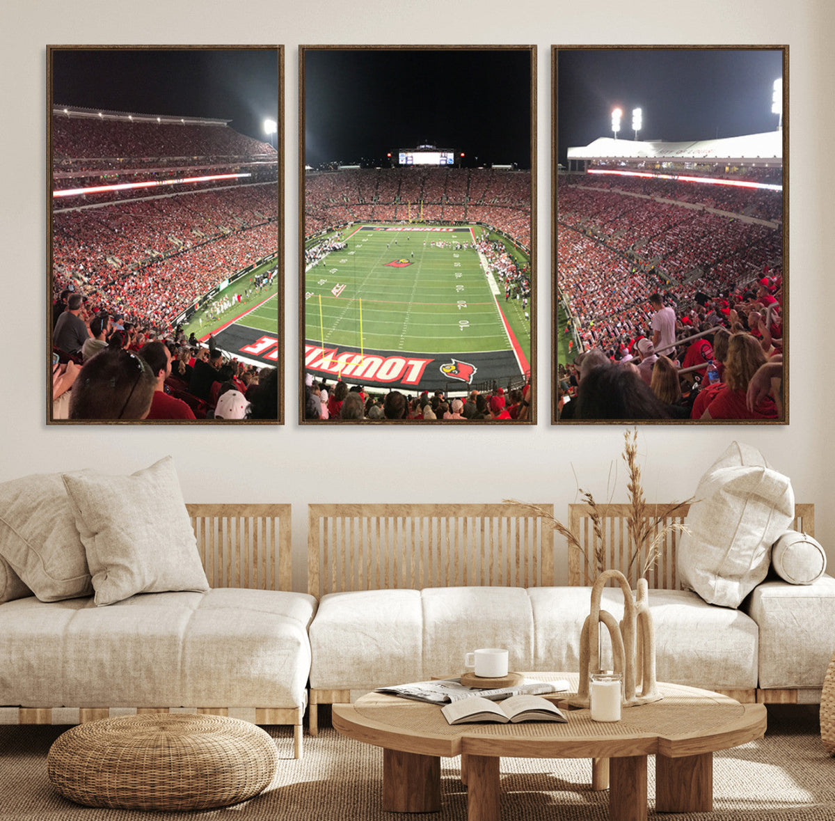 University of Louisville Cardinals Football Team Print -